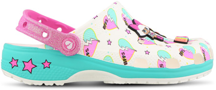 Crocs Classic Slippers en Sandalen Kinder - Wit - Maat 36-37 - Plastic White