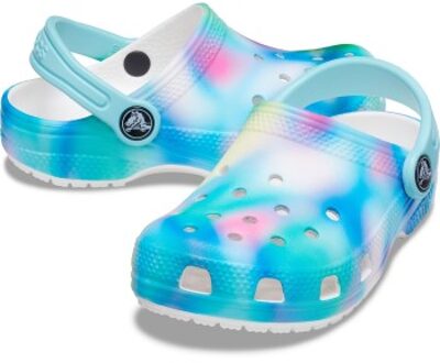 Crocs Classic Solarized Clog Toddler * Actie * Versch.kleure/Patroon,Zwart,Blauw - US C5 (EU 20-21),US C6 (EU 22-23),US C7 (EU 23-24)