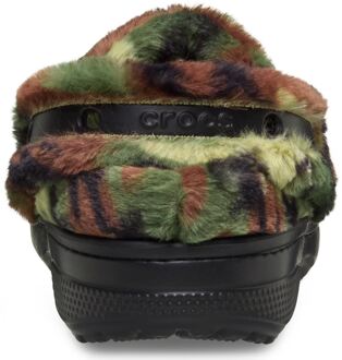 Crocs Classic Unfurgettable Clog Polyester Mix Heren Army Green Klompen Groen