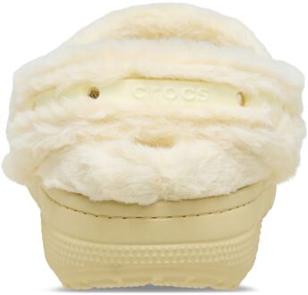 Crocs Classic Unfurgettable Polyester Dames Vanille Clogs Wit - EU 39/ UK 6