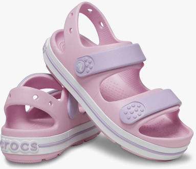 Crocs Crocband Cruiser Sandal Toddler - Roze Sandaaltjes - 20 - 21