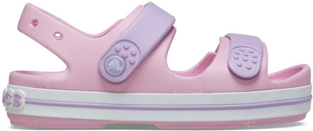 Crocs Crocband Cruiser Sandal Toddler - Roze Sandaaltjes - 23 - 24