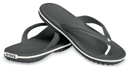 Crocs Crocband Flip Unisex Blauw,Lila,Geel,Zwart,Grijs,Roze,Wit,Rood,Groen,Versch.kleure/Patroon - US M4/W6 (EU 36-37),US M5/W7 (EU 37-38),US M6/W8 (EU 38-39),US M7/W9 (EU 39-40),US M8/W10 (EU 41-42),US M9/W11 (EU 42-43),US M9 (EU 42-43),US M10/W12 (EU 43-44),U