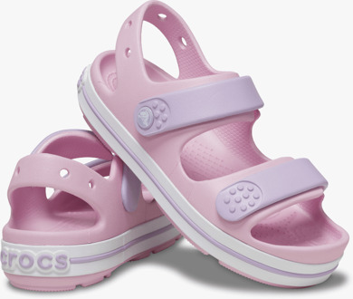 Crocs Crocband Play Thermoplastische Ballerina/Lavendelsandalen Roze