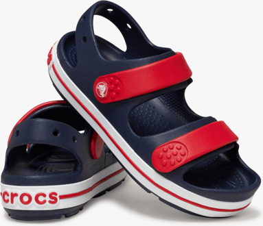 Crocs Crocband Play Thermoplastische Navy/Varsity Rode Sandalen Blauw - EU 46 / UK 11