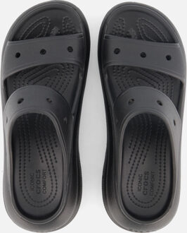 Crocs Crush Sandalen zwart Rubber - 37/38,38/39,39/40,42/43