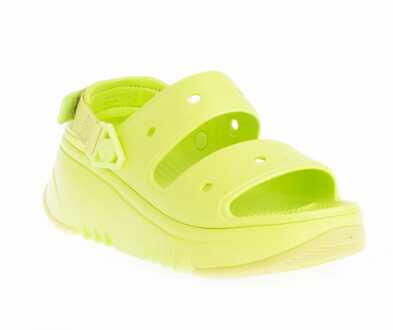 Crocs Dames Crocs Hiker Xscape Sandalen in Lime Limoengroen - 36-37 EU