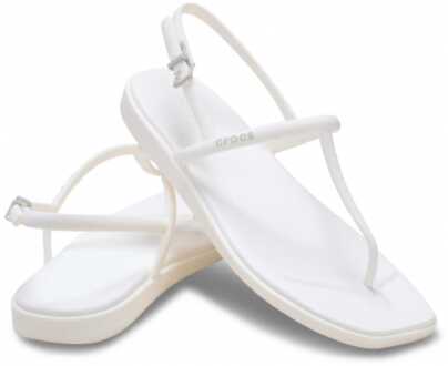 Crocs Dames Crocs Miamai teenslippers in wit - EU 43 / UK 9