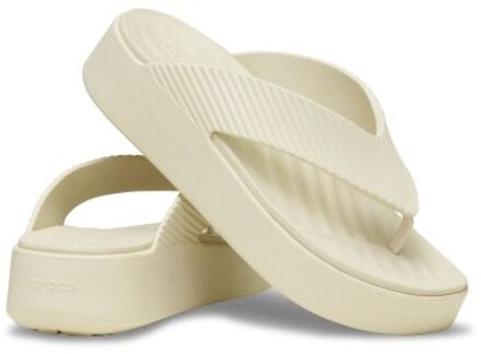 Crocs Getaway Groove Platform Flip * Actie * Beige,Wit,Lila - US W6 (EU 36-37),US W7 (EU 37-38),US W8 (EU 38-39),US W9 (EU 39-40),US W10 (EU 41-42),US W11 (EU 42-43)