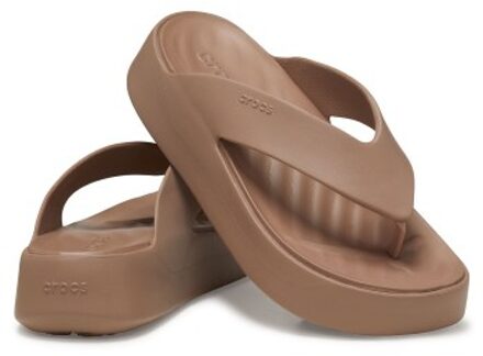 Crocs Getaway Platform Flip Bruin,Zwart,Blauw,Beige,Roze - US W6 (EU 36-37),US W7 (EU 37-38),US W8 (EU 38-39),US W9 (EU 39-40),US W10 (EU 41-42),US W11 (EU 42-43),US M4/W6 (EU 36-37),US M5/W7 (EU 37-38),US M6/W8 (EU 38-39),US M7/W9 (EU 39-40),US M8/W10 (EU 41-4