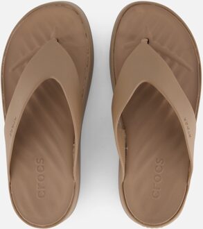 Crocs Getaway Platform Flip Slippers bruin Rubber - 37/38,38/39,39/40,41/42,42/43,36/37