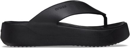 Crocs Getaway Platform Flip Teenslippers Dames zwart - 38-39