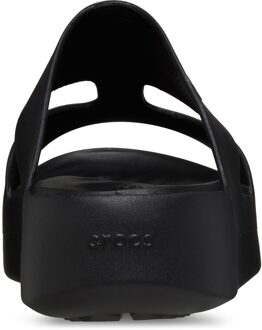 Crocs Getaway Platform H-Strap Mule Zwart