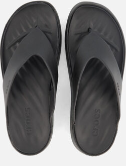 Crocs Getaway Platform Slippers zwart Rubber - 41/42,42/43,36/37,37/38,38/39,39/40