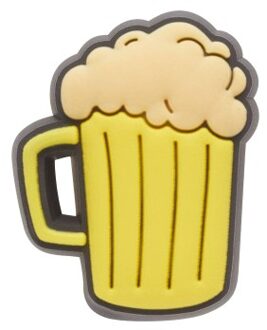 Crocs Jibbitz Beer Geel - One Size