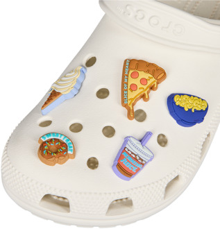 Crocs jibbitz Sport Accessoires Unisex - Zwart - One Size - Rubber Black