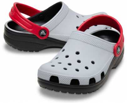 Crocs Junior Classic Retro Sportklomp voor jongens in wit - EU 39/ UK 6