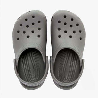Crocs Kids' Classic Thermoplastische Leigrijze Instappers Grijs - EU 34 / UK 2
