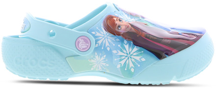 Crocs Kids Fun Lab Disney Frozen 2 Peuterschoenen - Blauw - Maat 34-35 - Plastic Blue