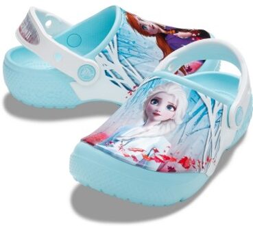 Crocs Kids Fun Lab Frozen 2 Clog Blauw - US J1 (EU 32-33),US J2 (EU 33-34),US J3 (EU 34-35)