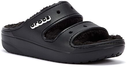 Crocs Klassiek Cozzzy Damessandalen Zwart - EU 40.5 / UK 7