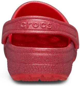 Crocs Klassieke glitter klomp Rood - EU 37 / UK 4