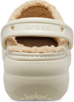 Crocs Klassieke platform gevoerde klomp Wit - EU 37 / UK 4