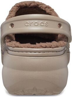 Crocs Klassieke platform gevoerde klomp Wit - EU 42 / UK 8