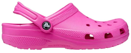 Crocs Klassieke Rubberen Slippers Unisex Crocs , Pink , Dames - 39 Eu,36 1/2 EU