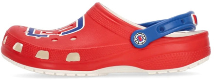 Crocs LA Clippers Classic Clog Blauw Crocs , Red , Heren - 43 Eu,46 Eu,42 Eu,39 Eu,45 Eu,41 EU