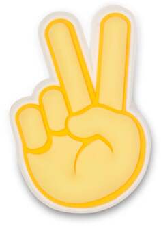 Crocs Peace Hand Sign Sonstiges Unisex geel - nosize