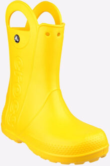 Crocs Regenlaarzen - Maat 22/23 - Unisex - geel