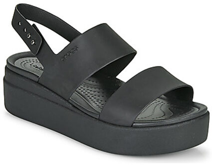 Crocs Sandalen Crocs CROCS BROOKLYN LOW WEDGE W" Zwart - 36 / 37,38 / 39,42 / 43,37 / 38,39 / 40,41 / 42