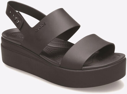 Crocs Sandalen Crocs CROCS BROOKLYN LOW WEDGE W" Zwart - 36 / 37,38 / 39,42 / 43,37 / 38,39 / 40,41 / 42