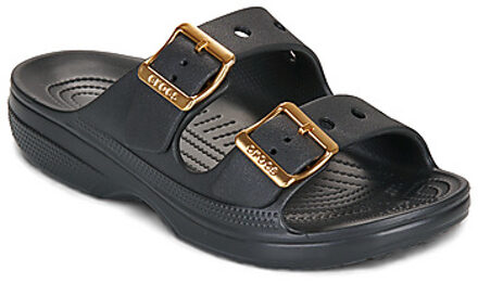 Crocs Slippers Crocs SATURDAY METALLIC BUCKLE SANDAL W" Zwart - 36 / 37,38 / 39,42 / 43,37 / 38,39 / 40,41 / 42