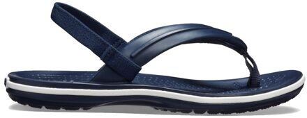 Crocs Slippers - Maat 24 - Unisex - donker blauw/wit