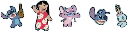 Crocs Stitch Refresh Jibbitz (5-pack) - 1 SIZE