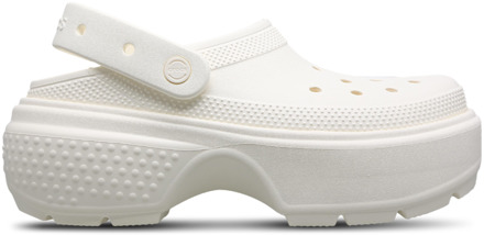Crocs Stomp - Dames Slippers En Sandalen White - 36-37