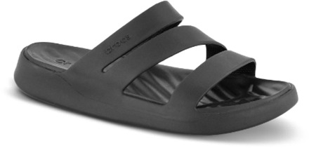 Crocs Strappy Slip-in Sandaal Crocs , Black , Dames - 39 Eu,37 Eu,41 Eu,36 Eu,38 Eu,42 EU