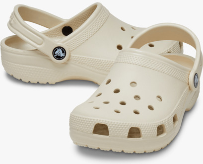Crocs Toddler Classic Croslite Rubber Bone Loafers Crème - EU 42 / UK 8