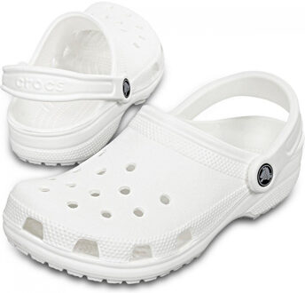 Crocs Unisex Sandalen Classic Clog - Wit - Maat 41-42