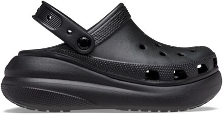 Crocs Zwarte Clog Crush Schoenen Crocs , Black , Dames - 37 EU