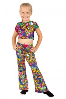 Crop Top Colorful Dream Kind Multikleur - Print