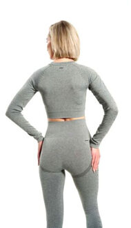 crop top ls energy - Groen - XL