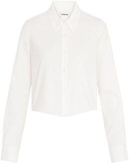 Cropped blouse Elsie  wit