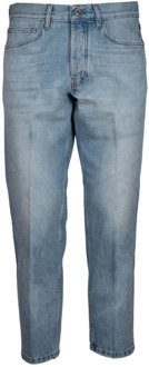Cropped Jeans Don The Fuller , Blue , Heren - W30