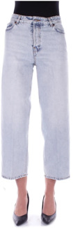 Cropped Jeans Haikure , Blue , Dames - W28,W25,W24,W30,W26,W27,W29