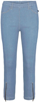 Cropped Jeans LauRie , Blue , Dames - 8XL