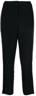 Cropped Trousers Federica Tosi , Black , Dames - M,S,Xs