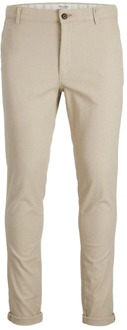 Cropped Trousers Jack & Jones , Beige , Heren - W33 L32,W28 L32,W30 L32,W27 L32,W29 L34,W29 L32